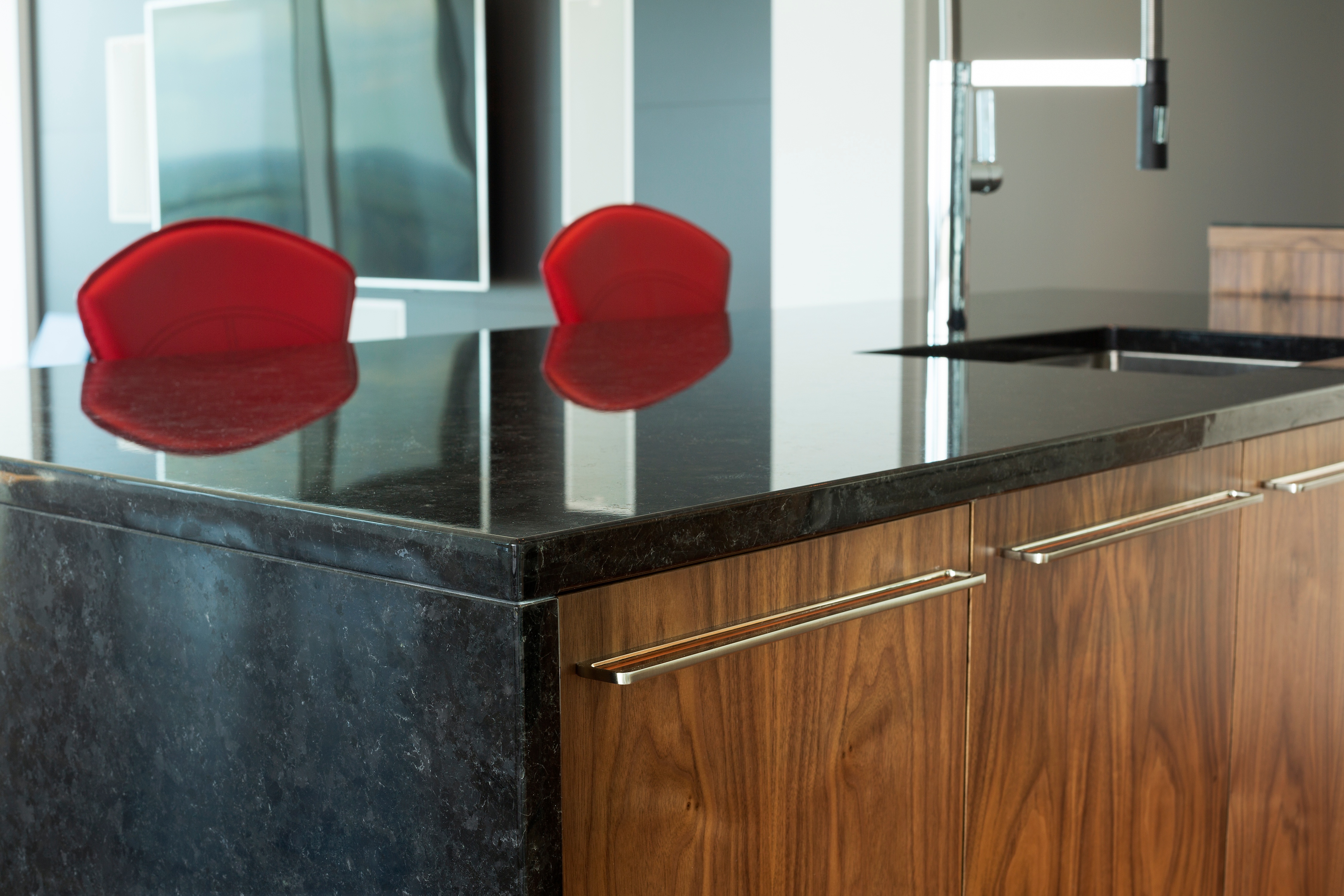 St_Henry_Black_Granite_Kitchen_modern_wood_cabinetry