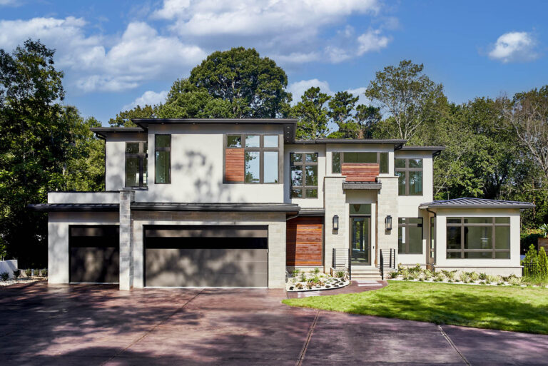 Habitation contemporaine dans le quartier Buckhead à Atlanta